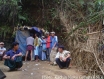 Typical “drug camps” are clusters of makeshift bamboo huts or plastic tents where heroin is sold for injection or inhalation.