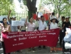 Ethnic Kachins in New Delhi on Thursday, June 25, 2009, hold a protest condemning Burma’s military rulers for pressuring ethnic armed groups to transform into ‘Border Guards'. Photo – Mizzima. The junta has proposed all ethnic armed ceasefire groups in Burma transform their armies into 'Border Guards' under the junta's administration. Several armed Kachin groups, including the Kachin Independence Organisation (KIO), are included among those being pressured by the junta.