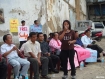 Activists in India's Mizoram state hold a sit-in demonstration demanding the release of detained Nobel Peace Laureate Aung San Suu Kyi in neighboring Burma. Photo – Mi Mi/Mizzima. The demonstration, led by the Mizoram Committee for Democracy in Burma - a group consisting of local Mizo activists, was held at Temple Square in Mizoram’s capital city of Aizawl.