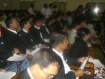 Burma’s Police Chief, Khin Yi alleged at a press conference in Rangoon on Thursday that opposition leader Aung San Suu Kyi was responsible for the secret visit of the US citizen John William Yettaw to her lake side home. Photo – Mizzima.
