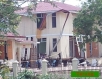 Asia World Company's communication offce after bomb blast. Photo: Kachin News Group.