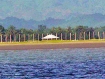 The fence near Nasaka outpost from Maungdaw. Photo: Kaladan News
