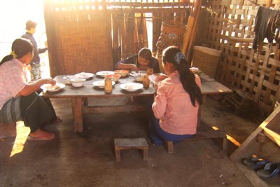 young trainee teachers in displaced communities take a well earned rest. Photo: Kantarawaddy Times young trainee teachers in displaced communities take a well earned rest. Photo: Kantarawaddy Times