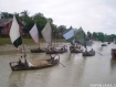 These photos show how out-of-date Arakan is with the modern world. Most Arakanese people are still traveling from town to town in the state using row boats, because they are unable to afford gas engines to power their boats. (Photo-Narinjara)