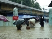 These photos were taken by Narinjara Staff on 15 June 2010 during the downpour in Buthidaung. All urban areas of Buthidaung including hospitals, markets, ration stores, and many government buildings have been hit by flooding that reached up to seven feet. (photo-Narinjara)