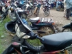 Announcement on confiscation of unlicensed motorcycle for nation’s property (Photo-KNG)
