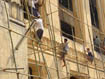 Workmen are now renovating Rangoon City Hall. Rangoon Regional Municipal Minister Hla Myint, a retired 