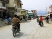 The traffic police of Hakha, city of Chin state, Burma confiscated a motorcycle because the owner did not wear a helmet. Photo: Khonumthung