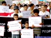 Burmese community in Indian capital New Delhi Protests against Civil War in Kachin State Jantar Mantar, New Delhi, India, June 24, 2011 Photo: KNG