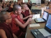 More than 700 student-monks at Sukha Tite (Sukha Monastery) Buddhist University in Mandalay can access an Internet Web site called 'Dhamma Web Portal' to hear Buddhist sermons. Photo: Mizzima