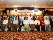 Participants at the 'Workshop on the Development of the Financial Sector in Myanmar and its role in supporting inclusive Economic Growth and Poverty Reduction.' Burmese government officials, EU diplomats and guests pose for a photograph at the Chatrium Hotel in Rangoon on Monday, November 7, 2011. Photo: Mizzima 