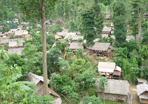 Karenni Refugee Camp, near Mae Hong Song, northern Thailand