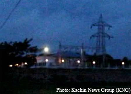 KIO's Buga Company had supplied power to Myitkyina, the captital of Kachin State, since July 2006. nov_buga-light