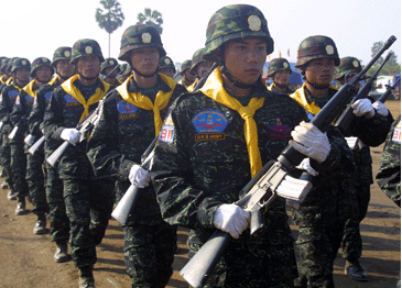 The Democratic Karen Buddhist Army (DKBA) ( Photo-http://www.ibiblio.org) Screen-shot-2011-09-06-at-8.52.08-PM