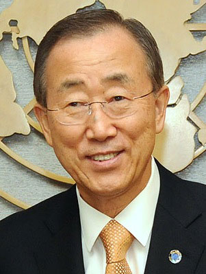 U.N. Secretary-General Ban Ki-moon Photo: wikipedia