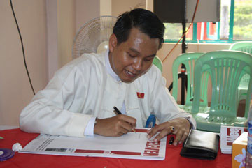 NLD Parliament member-elect Dr. Myat Nyarna Soe. Photo: Facebook
