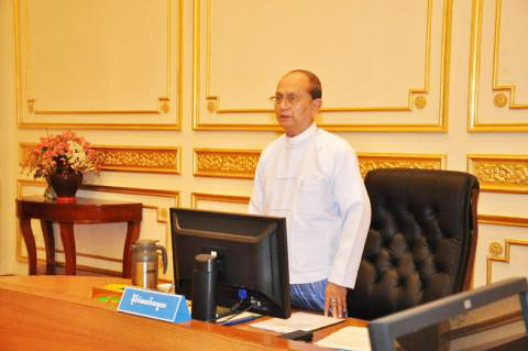 Burmese President Thein Sein Photo: president's website