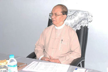Burma's President Thein Sein Photo: President's office