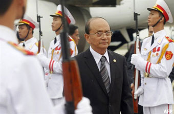 Burmese President Thein Sein has been hailed by Western officials as a reformer. Photo: AFP
