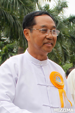 Rangoon Region Chief Minister Myint Swe. Photo: Mizzima
