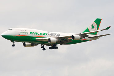 EVA Air Cargo Boeing 747-400F  Photo: Wikipedia 
