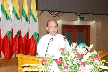 Burmese President Thein Sein. Photo: President's office
