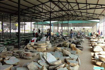 Burma's annual gem emporium is held in Naypyitaw, the capital. Photo: Mizzima