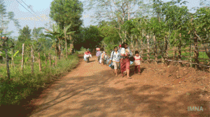 The refugees to return home