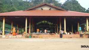 Refugees who fled fighting between the DKBA and SPDC in Three Pagoda Pass