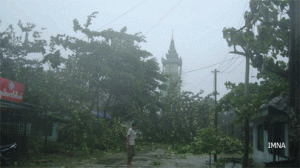 One village affected by Cyclone Giri