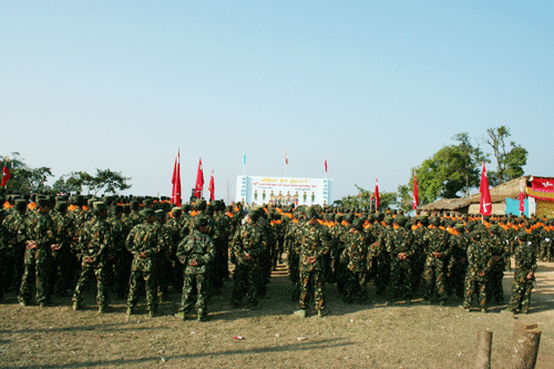 UNFC အဖွဲ့ဝင် ရှမ်းပြည် တပ်မတော် (ဓါတ်ပုံ-ကေတီ) shan_armies