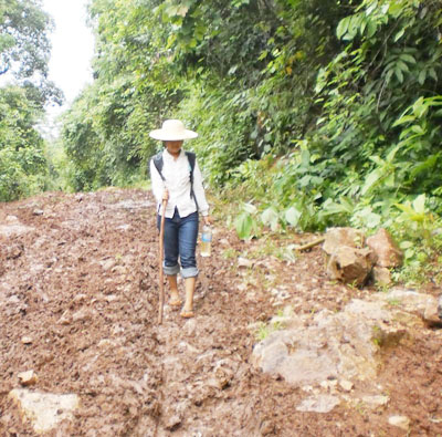 စီမံကိန်းအတွက် မော်ကယားဟာ ဖရူဆိုမြို့နယ်သို့ ခရီးသွားစဉ်