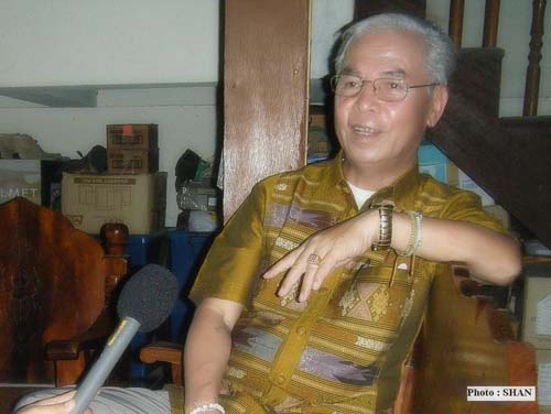 SSPP/SSA ဒုတိယအတွင်းရေးမှူး ဗိုလ်မှူးကြီးစိုင်းထူး (photo: S.H.A.N.) Sao_Sai_htoo