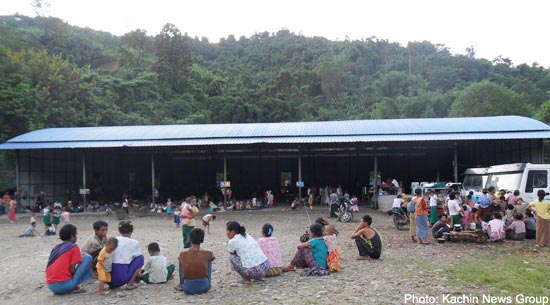 ဝေကြိုင် ယာယီဒုက္ခသည်စခန်း Woichyai_refugee_camp