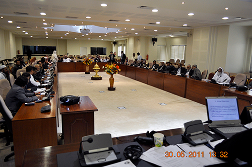 Participants at Rohingya convention in OIC headquarters, Jeddah OIC
