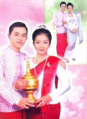 Ethnic Mon people have developed a distinctive style of dress. mon_clothes_photo