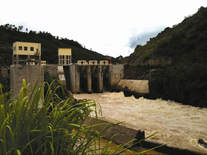 Burma River Network Shweli1damview