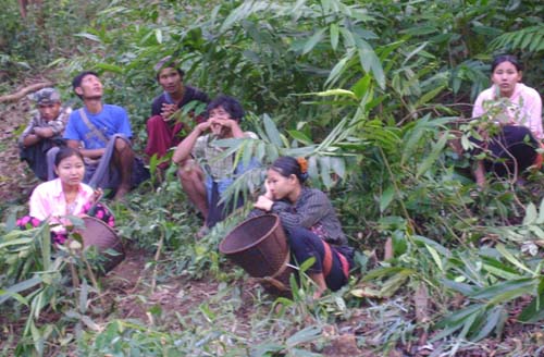 တောင်ငူဒေသရှိ ကရင်ပြည်သူများ (Photo-CIDKP) Taungoo_people