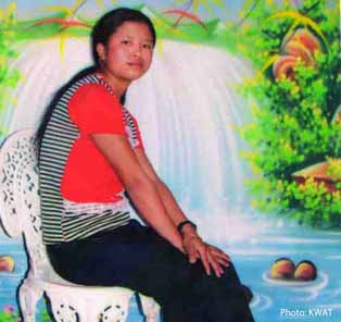 Rape victim Sumlut Roi Ja, aged 28 roija