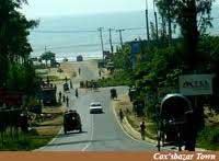 The entrance road of Cox'sbazar The entrance road of Cox'sbazar