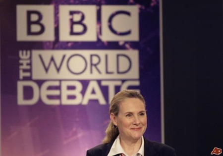 ကမ္ဘာ့ဘဏ်၏ အရှေ့အာရှနှင့် ပစိဖိတ်ဒေသ ဆိုင်ရာ ဒု ဥက္ကဋ္ဌ မစ္စစ် Pamela Cox ( ဓါတ်ပုံ - အေပီ)