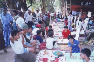 ရေးမြို့နယ်မှ လောင်းကစားဝိုင်း(IMNA) ရေးမြို့နယ်မှ လောင်းကစားဝိုင်း(IMNA)