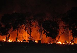 Fire at Sangkhalaburi Fire at Sangkhalaburi