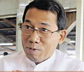 Dr. Aye Maung of the Rakhine National Development Party.