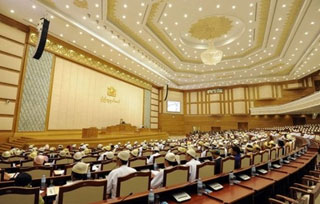Myanmars-Parliament-NAYPYITAW