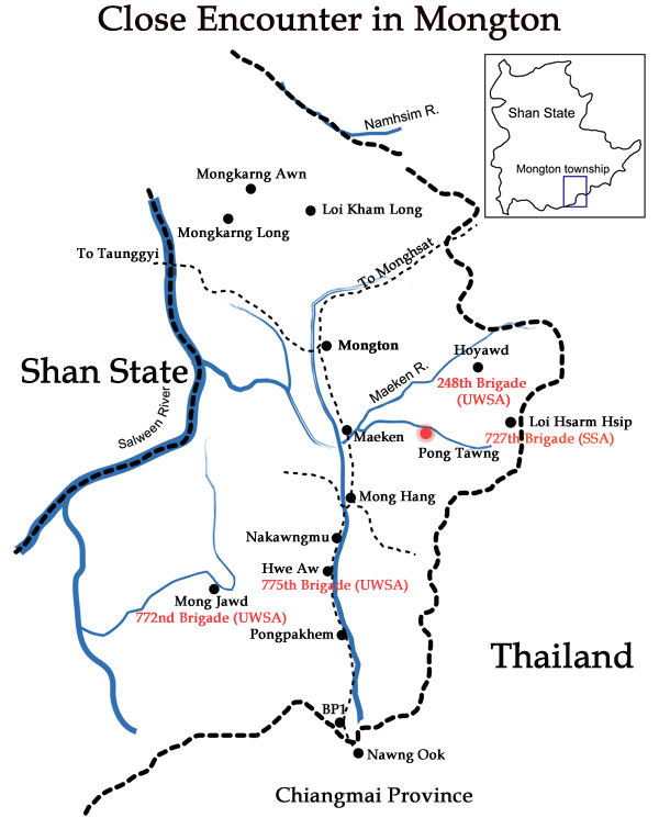 အခင်းဖြစ်ပွါးသောနေရာပြမြေပုံ အခင်းဖြစ်ပွါးသောနေရာပြမြေပုံ