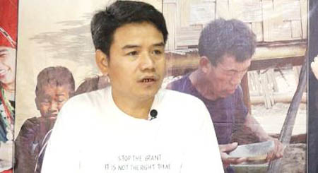 KNPP ဗဟို ကော်မတီဝင် ခူဒယ်နီယာ (ဓါတ်ပုံ-ကေတီ)