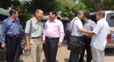 Photo-KIC railway minister, MNM and Immigration minister