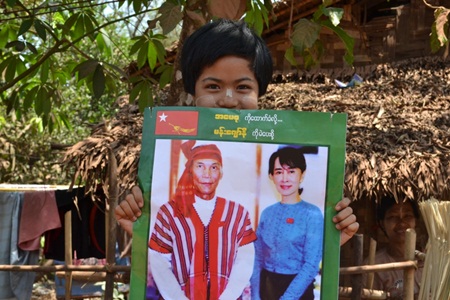 မြောင်းမြမြို့နယ်မှ NLD ၏ မဲဆွယ်လှုပ်ရှားမှုများ (Photo-KIC) မြောင်းမြမြို့နယ်မှ NLD ၏ မဲဆွယ်လှုပ်ရှားမှုများ (Photo-KIC)