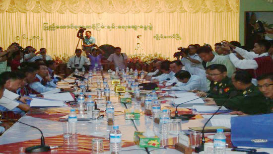 KNPP and Government Peace talk meeting (Photo - KNPP)